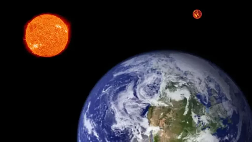 Estrelas invasores podem alterar as orbitas do Sistema Solar (Crédito: Robert Lea/NASA)