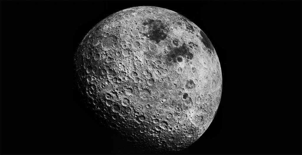 Lado oculto da Lua (Crédito: NASA/Apollo 16 fotografia AS16-3021/Domínio Público)