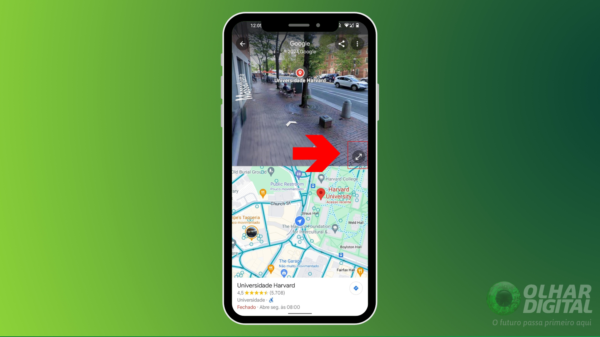 4 - como usar o google street view no celular