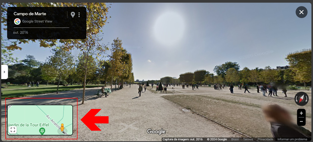 4 - como usar o google street view no pc