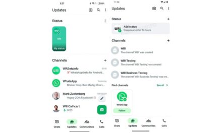 WhatsApp testa novas funções e novo layout para ‘Atualizações’
