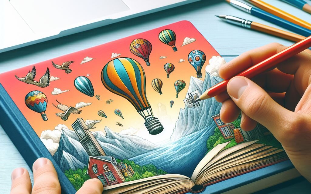Livro de colorir para crianças que gera $5.000 por mês