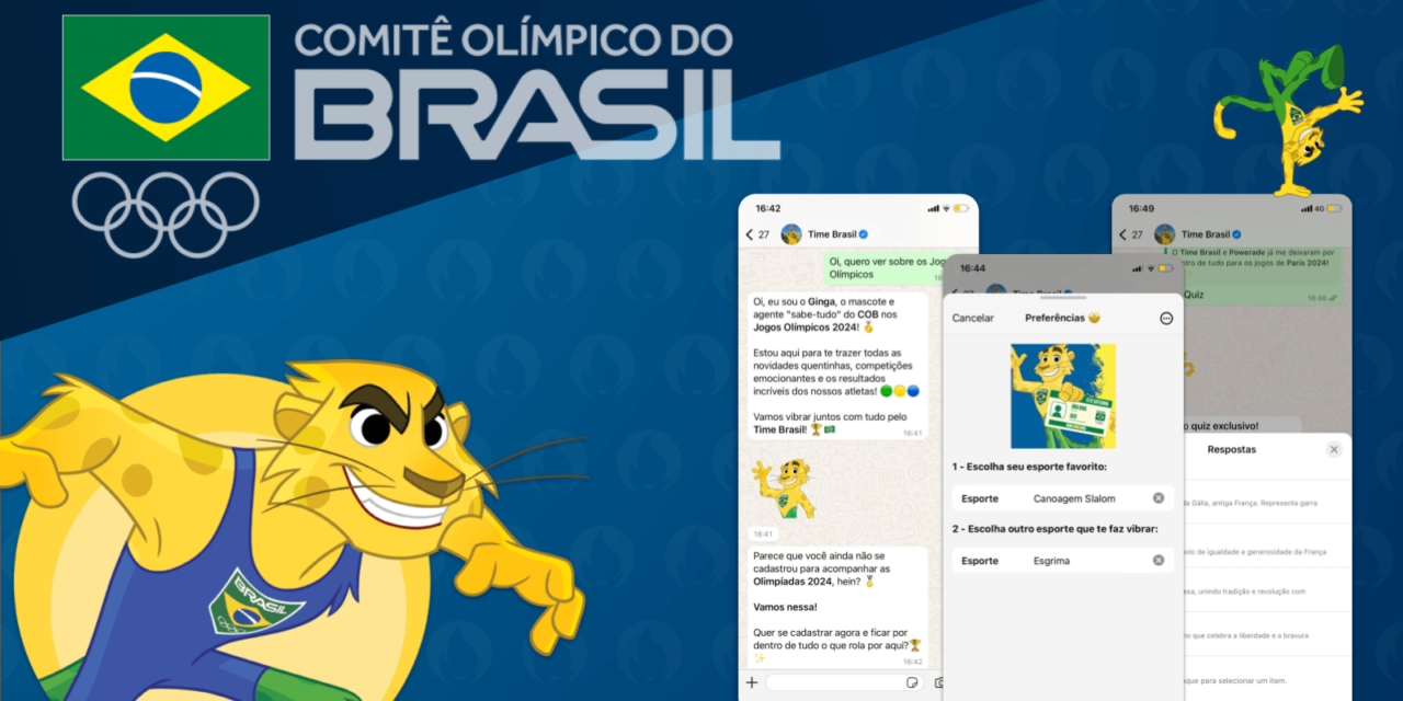 COB lança chatbot para os Jogos Olímpicos em parceria com Meta  