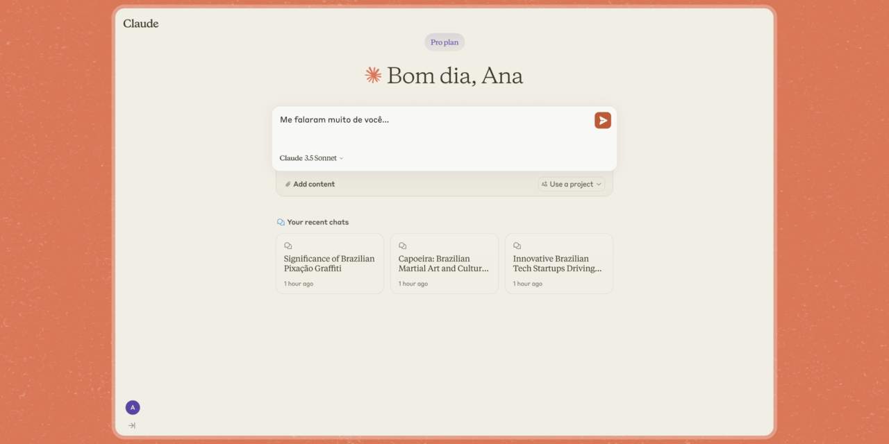 Claude, inteligência artificial da Anthropic, é lançada no Brasil