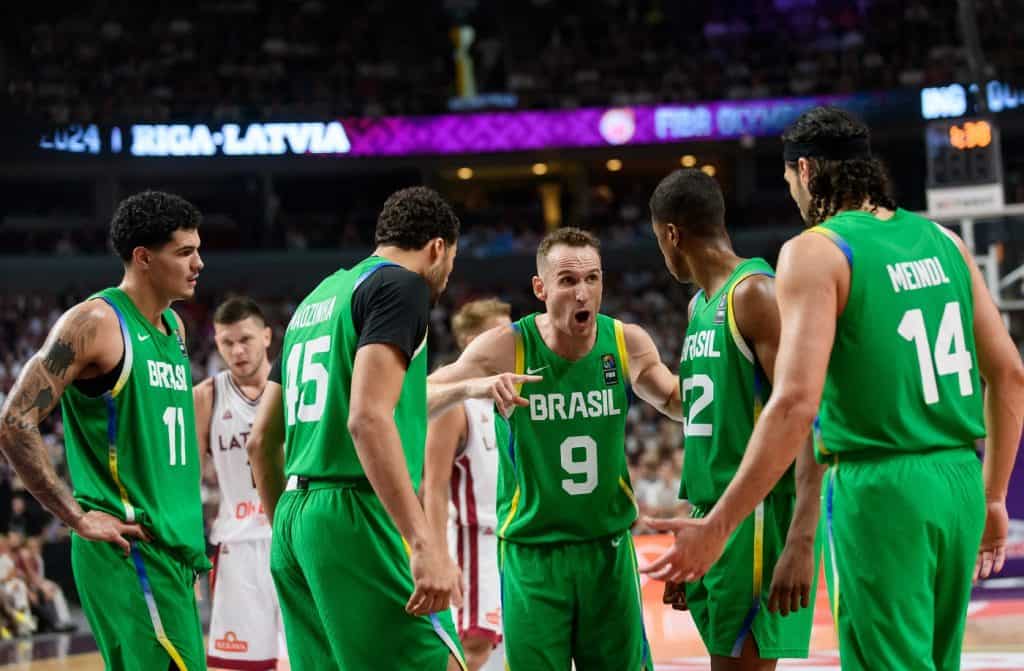 equipe brasileira de basquete masculino