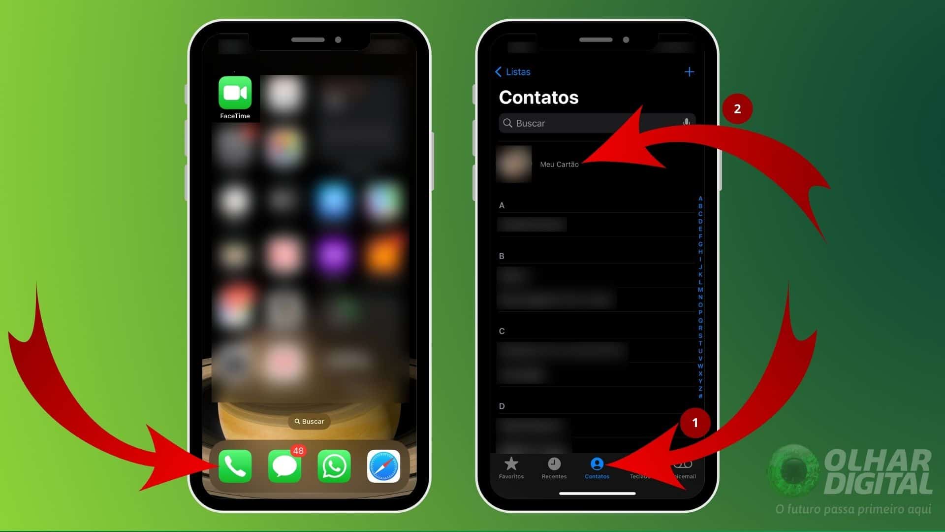 Imagem para ilustrar tutorial do FaceTime (iOS)