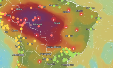 Mapa usa IA para calcular qualidade do ar em tempo real