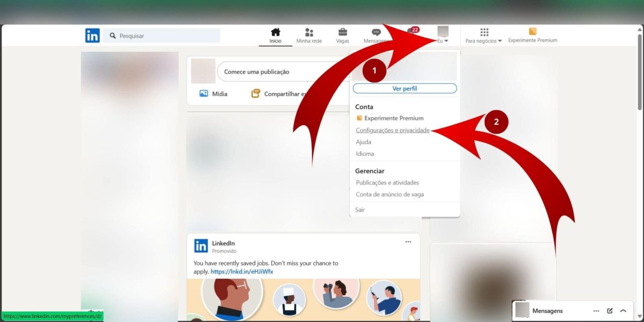 LinkedIn: como ocultar a foto de perfil de usuários