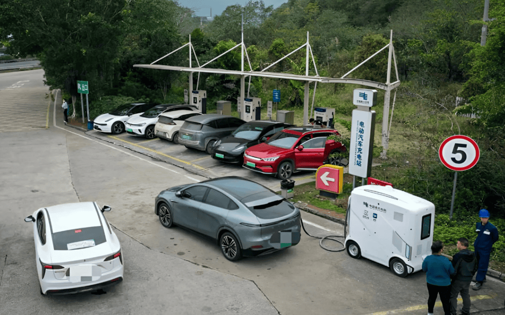 Powerbank autônomo para elétricos? Sim, a China inventou um