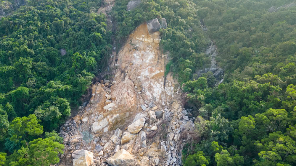 Número de deslizamentos de terra em 2024 é recorde