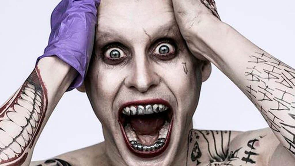 Jared Leto no papel de Coringa, no filme Esquadrão Suicida (2016)