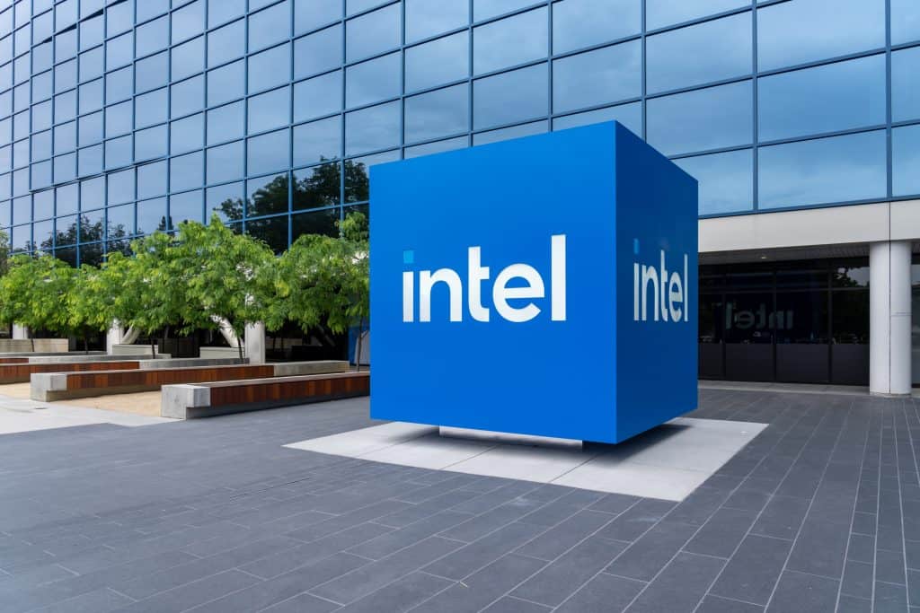 Sede da Intel em Santa Clara, Califórnia, nos EUA – 10 de junho de 2023