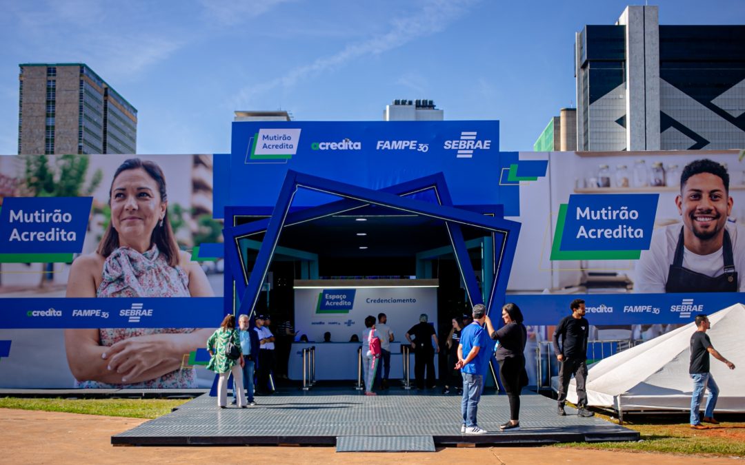 Mutirão do Programa Acredita atende empreendedores em busca de crédito