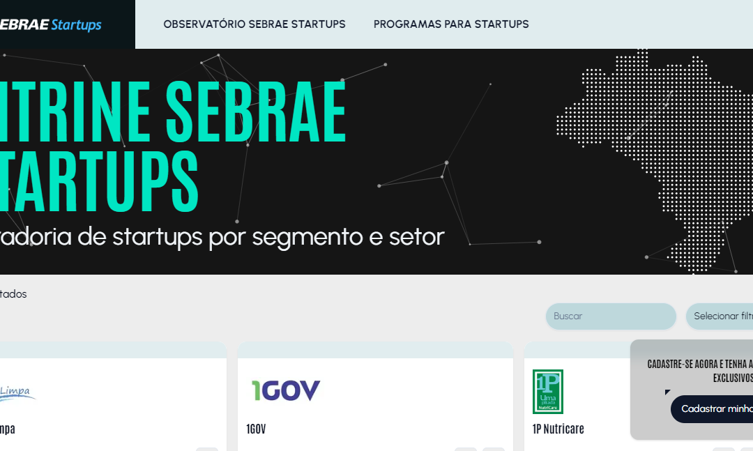 39% das GovTechs estão no Nordeste, aponta Observatório Sebrae Startups