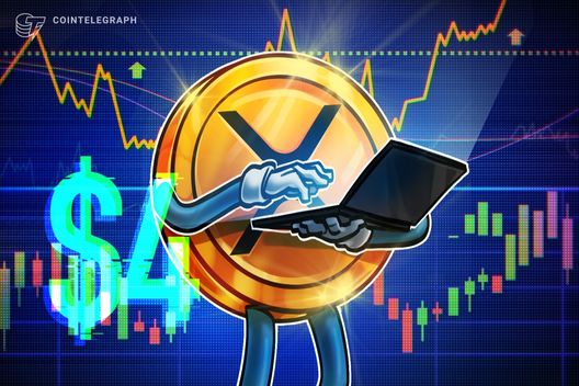 Alta de 50% do XRP supera o mercado cripto em janeiro — US$ 4 o próximo alvo?