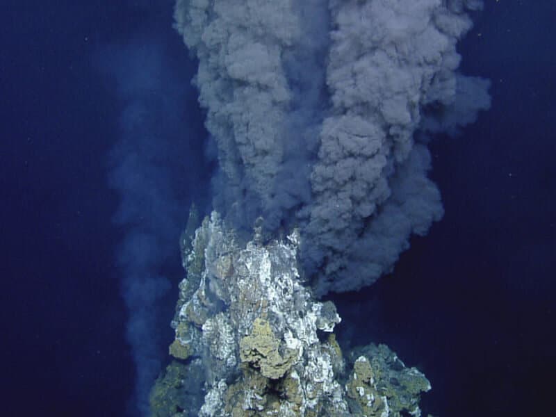 Fontes hidrotermais podem liberar carbono nos oceanos