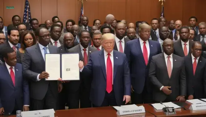 Ecos do Corte: A Derrocada Financeira dos Empreendedores Africanos Sob a Gestão Trump