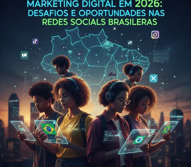 Marketing Digital em 2026: Desafios e Oportunidades nas Redes Sociais Brasileiras